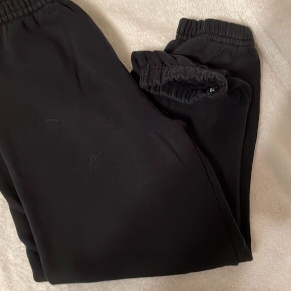 5T Garanimals black fleece lined gathered waist sweat pants - Picture 6 of 13